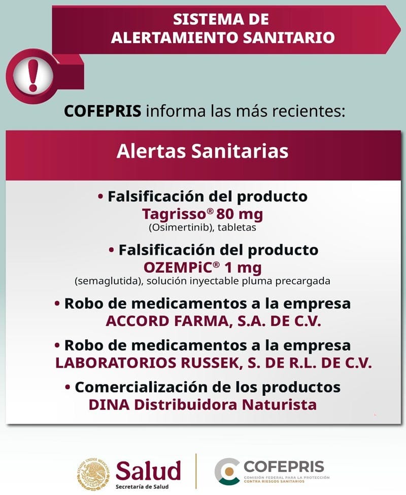 ¡FALSIFICAN MEDICAMENTOS! - ALERTAN