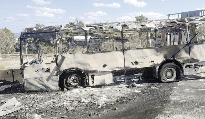 ¡LA OLA DE VIOLENCIA PROVOCA SINIESTROS POR 254 MILLONES DE PESOS: AMIS!