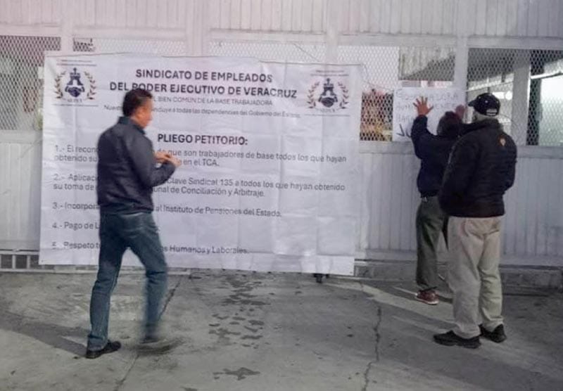 ¡REBELIÓN EN LA SIOP! - *Para exigir base para 38 trabajadores