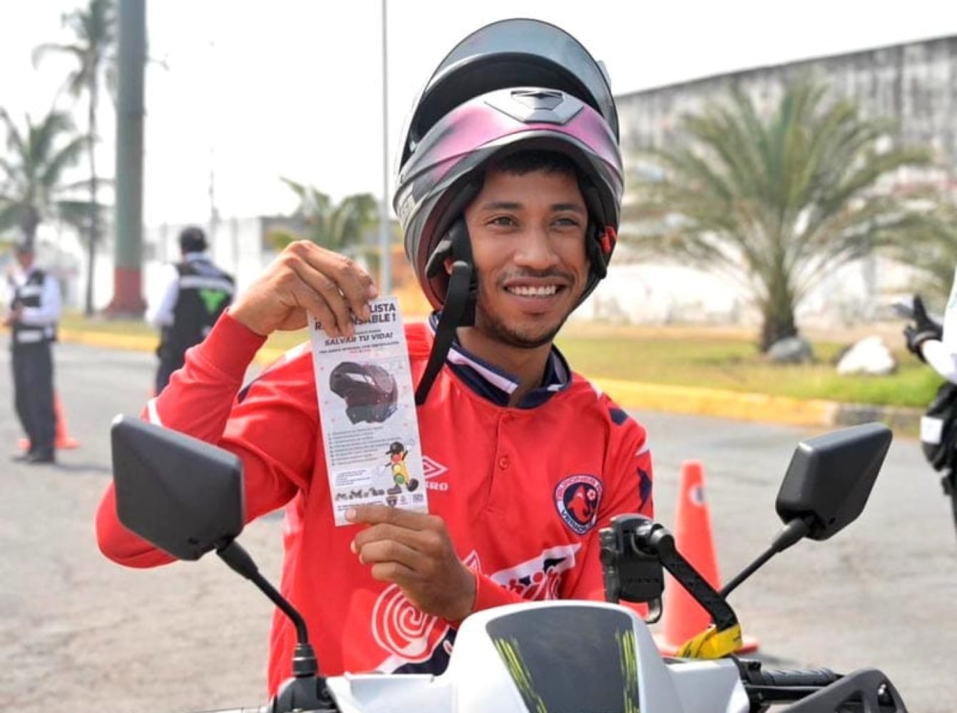 ¡MUNICIPIO DE VERACRUZ PONE EN MARCHA PROGRAMA “MOTOCICLISTA RESPONSABLE”!