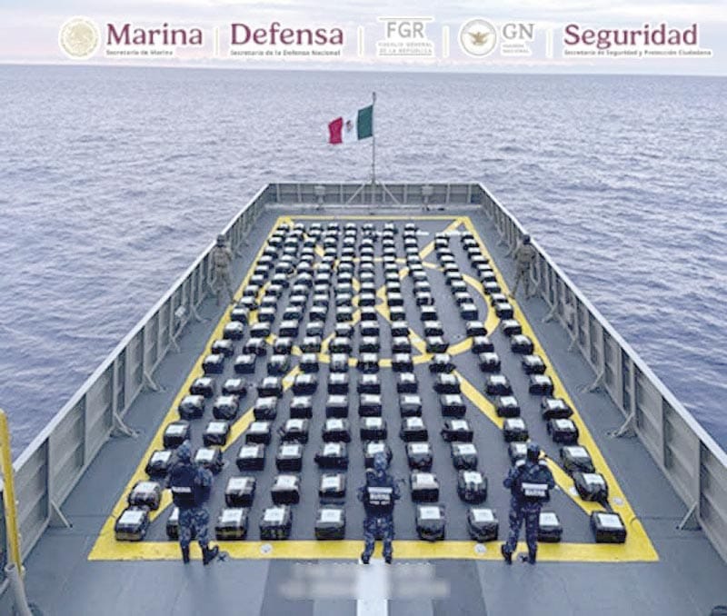 ¡ASEGURA SEMAR DOS TONELADAS DE COCAÍNA! - EN COSTAS DE ACAPULCO