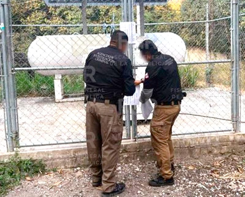 ¡ASEGURAN DOS MIL 700 LITROS DE GAS L.P EN CATEO EN EL ATORÓN!