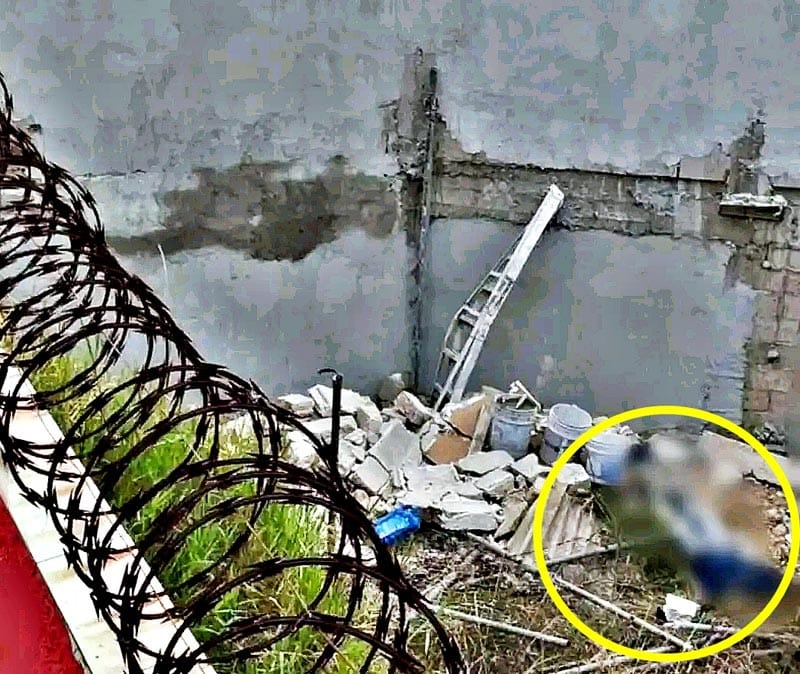 ¡EMPLEADO DE TELMEX PIERDE LA VIDA APLASTADO POR BARDA!