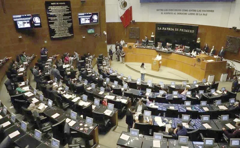 ¡RECIBE SENADO PAQUETE DE REFORMAS!