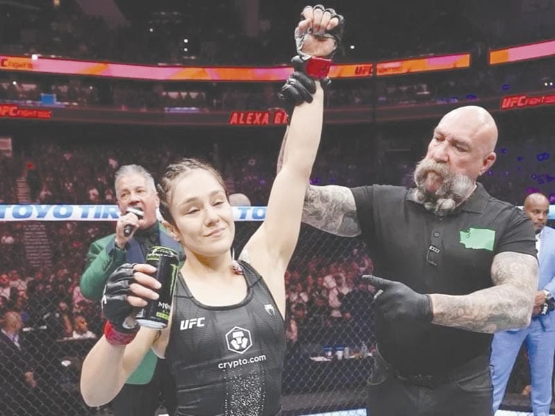 ¡NOQUEA ALEXA GRASSO Y PIDE UFC EN GUADALAJARA!