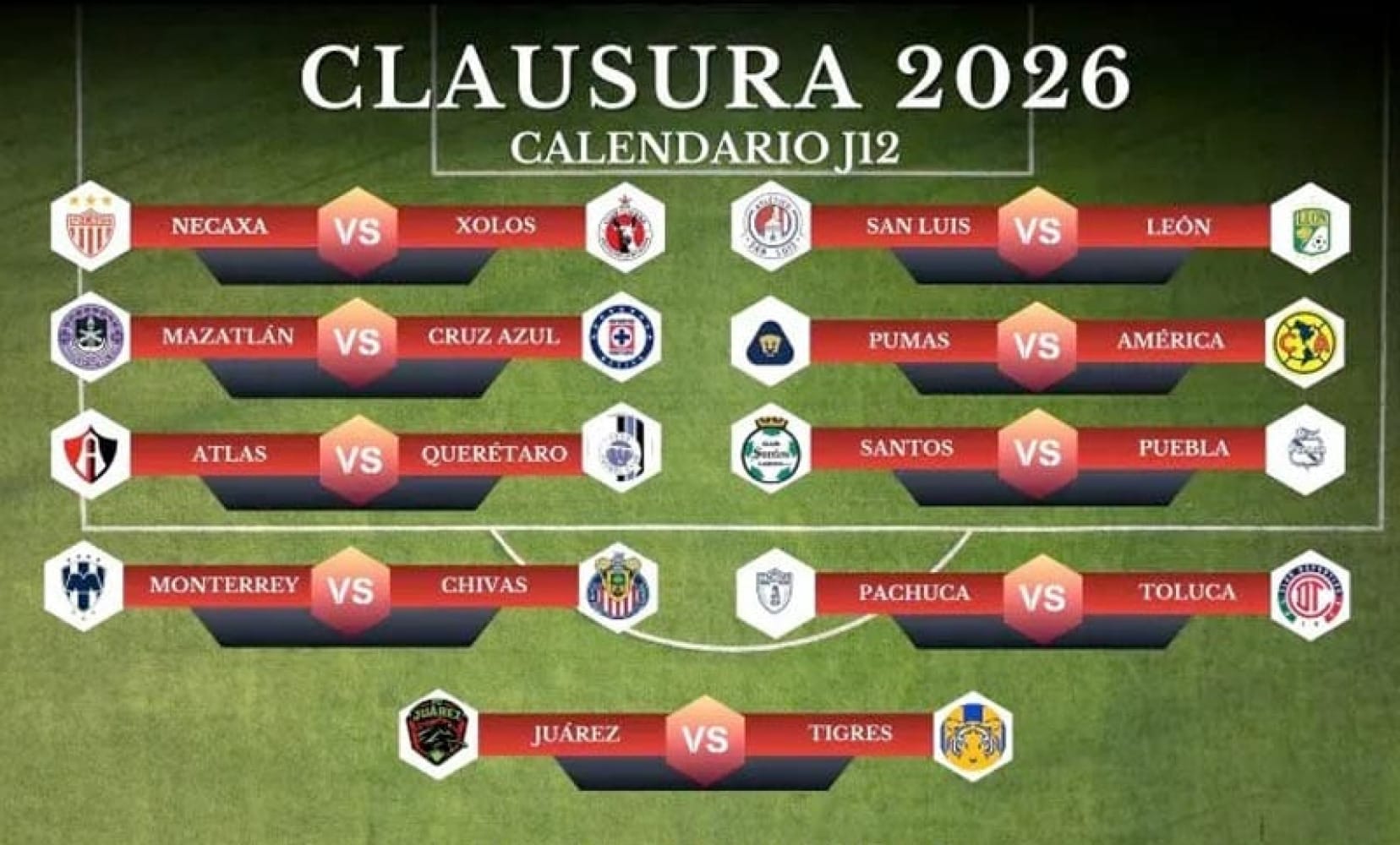 ¡ARRANCA JORNADA 12!