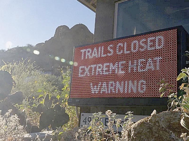 ¡INTENSO CALOR AGOBIA AL SUROESTE DE EU!