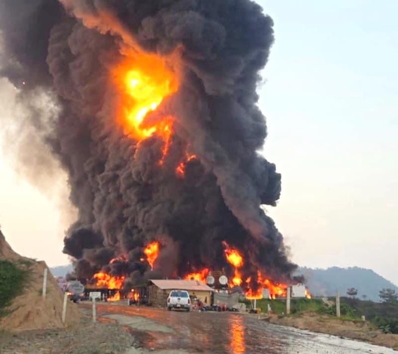 ¡SE SALIÓ DE CONTROL! - ARDE EL POZO KREM-1