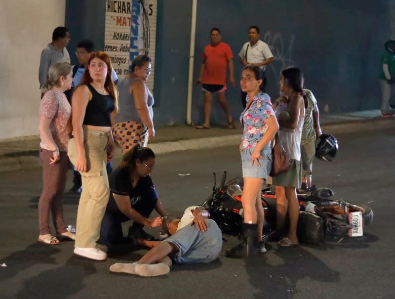 ¡MOTOCICLISTAS CHOCARON DE FRENTE EN RÍO MEDIO 4!