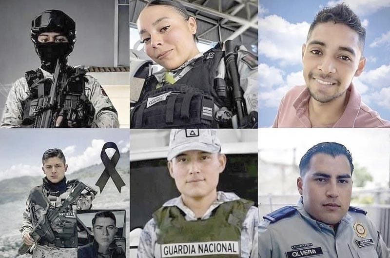 ¡FUERON 25 ELEMENTOS DE LA GUARDIA NACIONAL QUE CAYERON!
