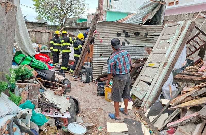 ¡DON SATURNINO PERDIÓ SU CASA POR EL NORTAZO!