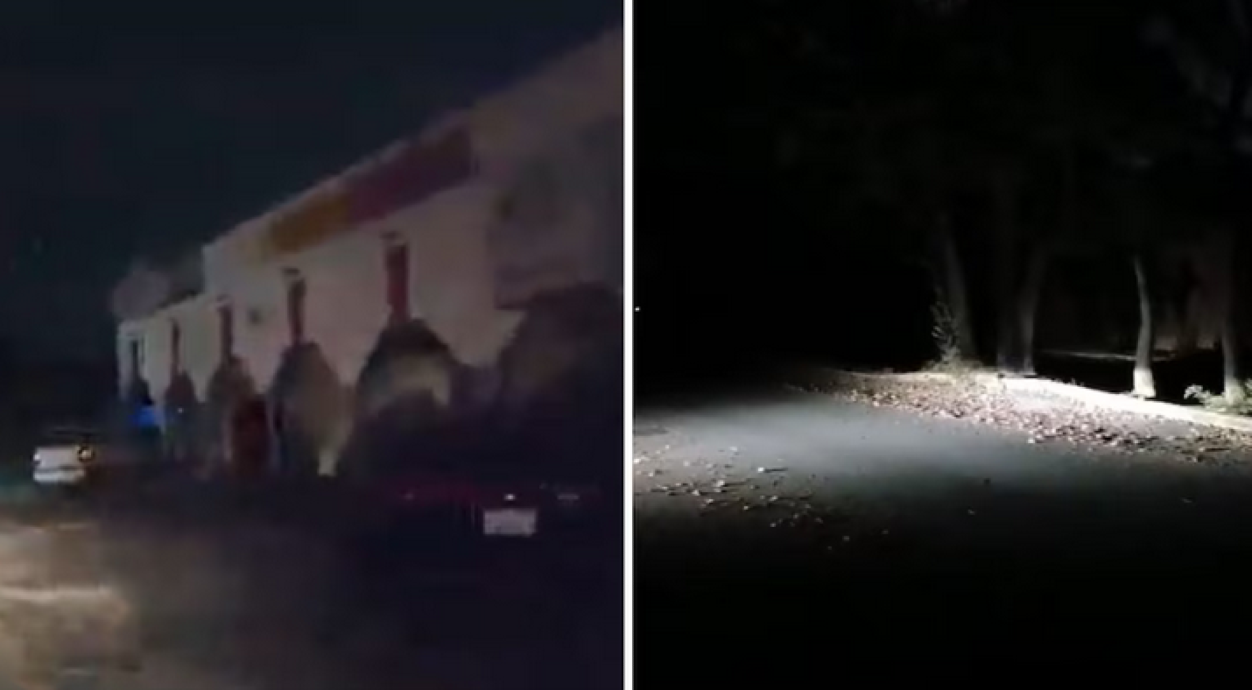 ¡CORRIERON A OSCURAS!