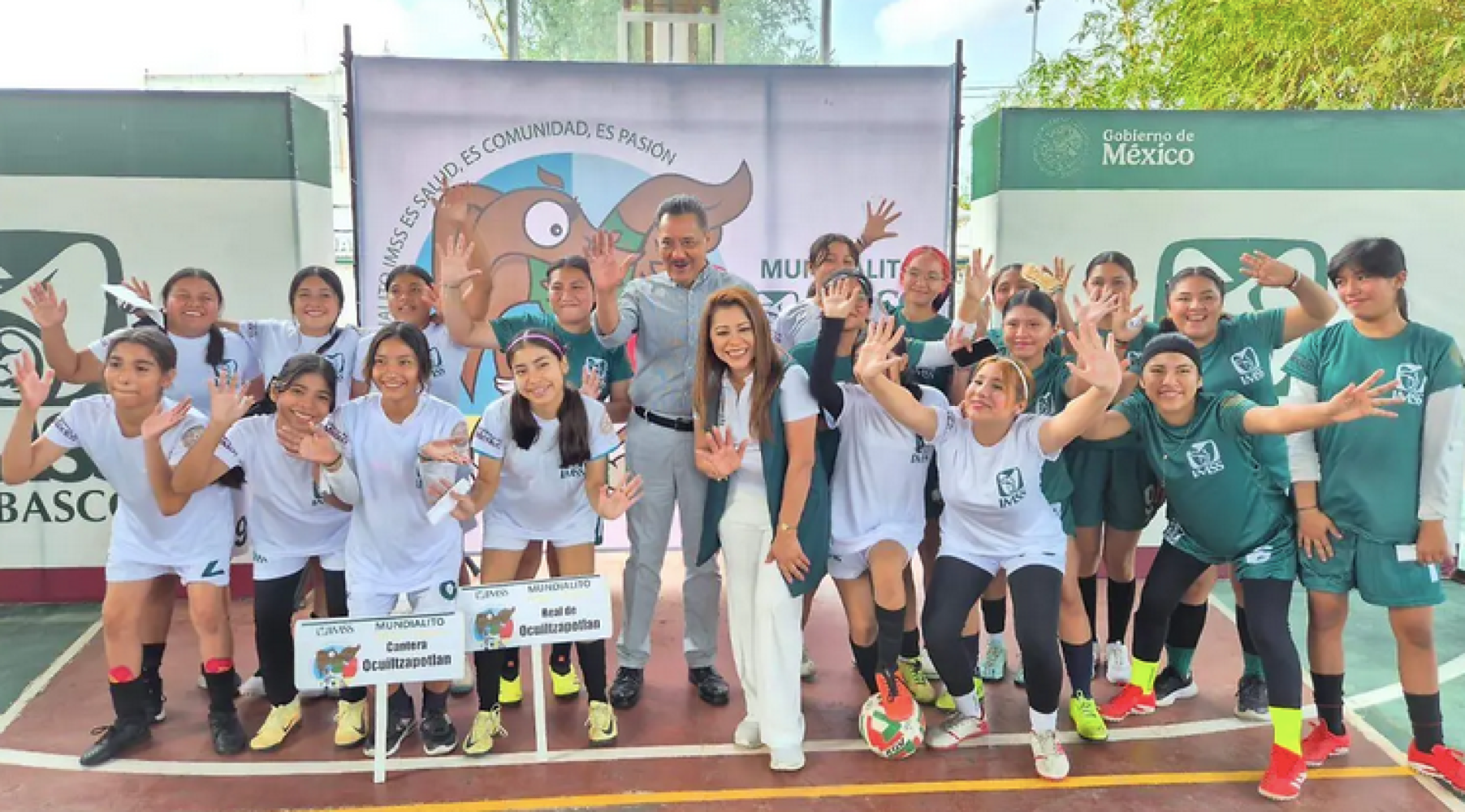 ¡CLAUSURAN MUNDIALITO DEL IMSS!