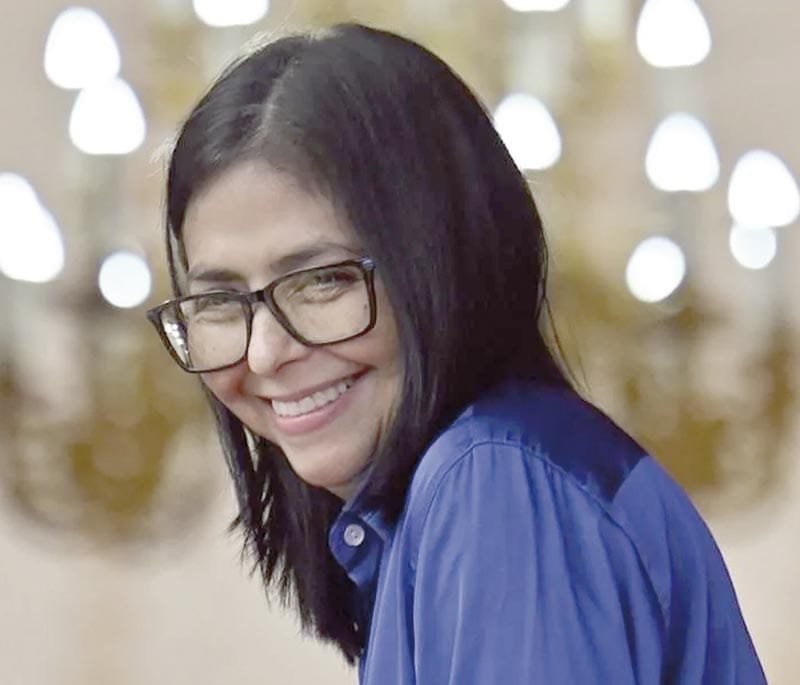 ¡RETIRA EU SANCIONES CONTRA DELCY RODRÍGUEZ!