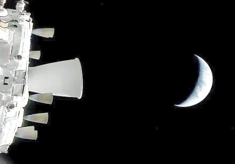 ¡ARTEMIS II PRENDIERON LOS MOTORES HACIA LA LUNA!