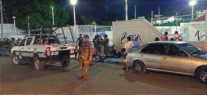 ¡BALEADO EN LA "CASCARITA"! -En una riña en la cancha de Fut-7, Le Dan de Diabolazos