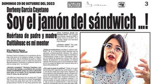 SOY EL JAMÓN DEL SÁNDWICH...! -DORHENY GARCÍA CAYETANO