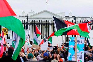 ¡MILES MARCHARON EN WASHINGTON! -Al Grito de "Allahu Akbar" a Favor de Palestina