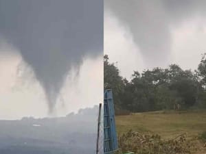 TORNADO AZOTA PERIBÁN! Arrancó árboles y causo daños materiales