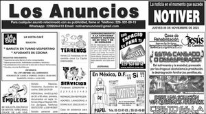 ...LOS ANUNCIOS, AVISOS Y DEMÁS! - JUEVES, 9 DE NOVIEMBRE 2023