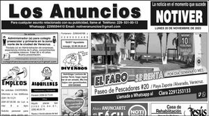 ...LOS ANUNCIOS, AVISOS Y DEMÁS! - LUNES, 20 DE NOVIEMBRE 2023