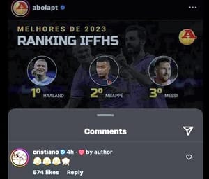 ¡SE RÍE CRISTIANO RONALDO DE LA LISTA DE LOS 10 MEJORES DEL MUNDO!