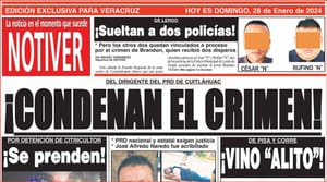LA PORTADA - DOMINGO 28 DE ENERO 2024