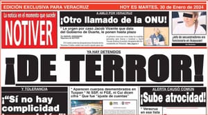 LA PORTADA - MARTES 30 DE ENERO 2024