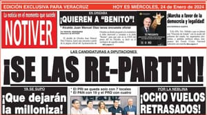 LA PORTADA - MIÉRCOLES 24 DE ENERO 2024