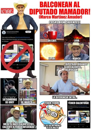NOTI-MEME - BALCONEAN AL DIPUTADO MAMADOR!