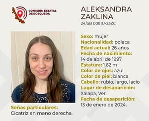 ¡DESAPARECE JOVEN POLACA!