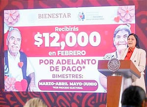 ¡PENSIÓN PARA ADULTOS MAYORES: CALENDARIO 2024 DE PAGO DOBLE  DE 12 MIL PESOS!