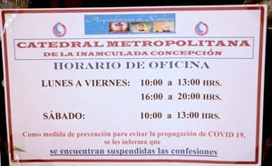 A REZAR.. ¡SUSPENDEN LOS PECADOS! -Por el COVID no hay confesiones