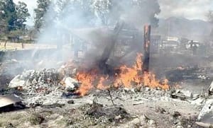 ¡SE ESTRELLA  AVIONETA, HAY CUATRO MUERTOS!