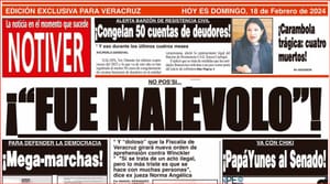 LA PORTADA - DOMINGO 18 DE FEBRERO 2024