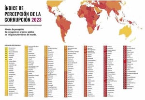 ¡ESTANCADO EL PAÍS EN TEMA DE CORRUPCIÓN!