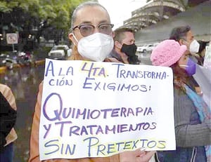 ¡EXIGEN PACIENTES CON CÁNCER DISCULPA Y RÉPLICA A AMLO!