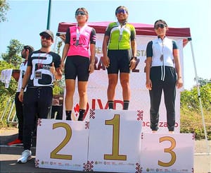 ¡ARRASA PAOLA ZÁRATE EN SELECTIVO ESTATAL DE CICLISMO! -*Gana las pruebas de Ruta y Contrareloj