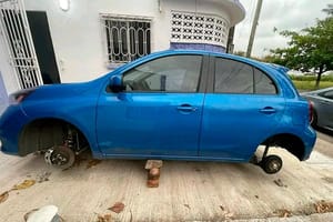 ¡VUELVE ATACAR BANDA DE ROBA-LLANTAS! - DEJARON TRES AUTOS SOBRE LADRILLOS CON TODO Y QUE TRAÍAN BIRLOS DE SEGURIDAD