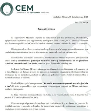 ¡APLAUSOS! - |*Reconoce a los que Marcharon *Pero Ahora Hay que Ir a las Urnas