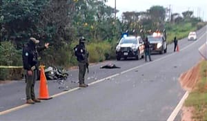 ¡MUEREN DOS MOTOCICLISTAS EN CARRETERAS DEL SUR DE VERACRUZ! -