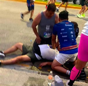 ¡SE DESVANECIÓ A MEDIA CARRERA! - AUXILIARON A “EL RUNNER” PERO EL SEGUNDO INFARTO FUE MORTAL