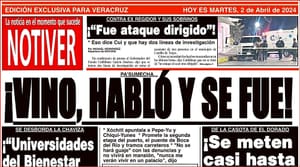 LA PORTADA - MARTES 2 DE ABRIL 2024