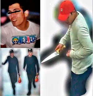 ¡ALERTAN POR “NINJA” ARMADO CON CUCHILLO CEBOLLERO!