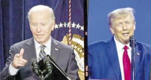 ¡BIDEN 'LE PISA LOS TALONES' A TRUMP!