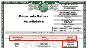 ¡CHÍO VS. CHIKI-YUNES! - *Por decirle “zacatecana” lo denuncia *Y el candidato al Senado le saca su acta de nacimiento  *Para comprobar que sí es de Zacatecas