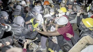 ¡DOS MIL DETENCIONES POR  PROTESTAS PROPALESTINAS! - EN CAMPUS DE EU