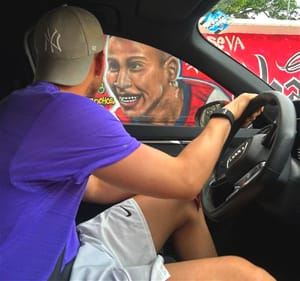 ¡SEBASTIÁN JURADO VISITÓ AL “PUMA” CHÁVEZ!