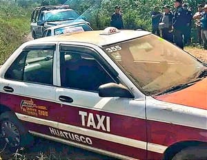 ¡ATRACAN A TAXISTA DE HAUTUSCO! - *Dejó a unos pasajeros en una comunidad de Puebla cuando fue interceptado por asaltantes