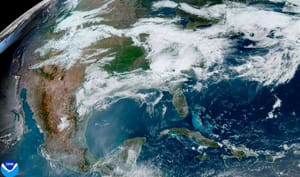 ¡MAÑANA DÉBIL LÍNEA FRONTAL EN EL GOLFO DE MÉXICO! - * PERO EL BOCHORNO NO AFLOJA NI MEDIO GRADO